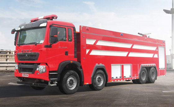 重汽24噸泡沫消防車(chē) 重汽24噸泡沫消防車(chē)